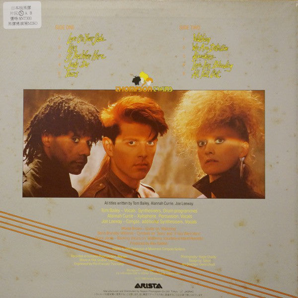 Thompson Twins : Quick Step & Side Kick (LP, Album)