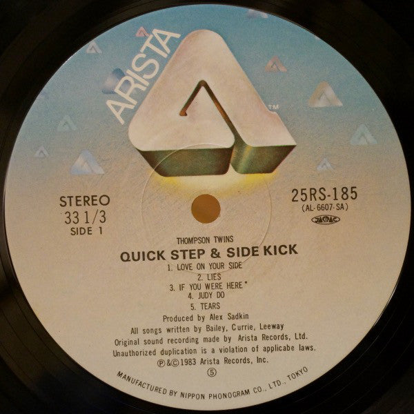 Thompson Twins : Quick Step & Side Kick (LP, Album)