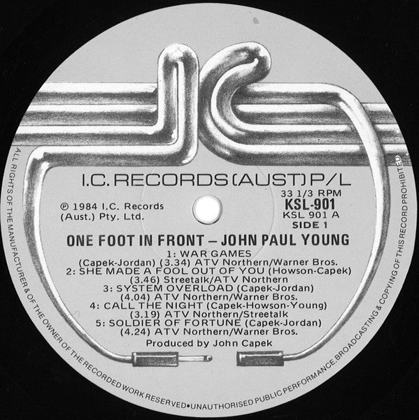 John Paul Young : One Foot In Front (LP, Album)