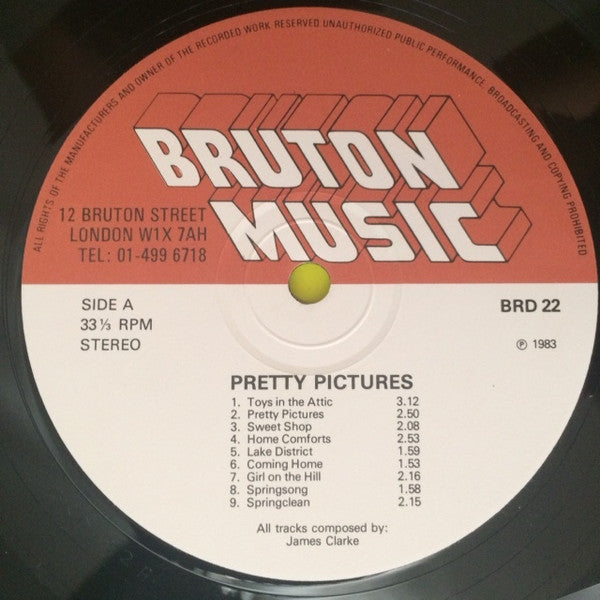 James Clarke / David Snell (2) / Duncan Lamont / Jim Lawless : Pretty Pictures (LP)