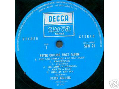 Peter Collins : First Album (LP, Album)