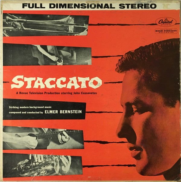Elmer Bernstein : Staccato (LP, Album)