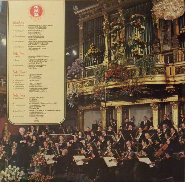 Wiener Philharmoniker, Willi Boskovsky : New Year's Day Concert In Vienna = Neujahrskonzert In Wien = Concert Du Nouvel An, A Vienne (2xLP)