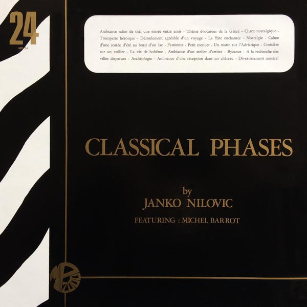 Janko Nilovic Featuring Michel Barrot : Classical Phases (LP)