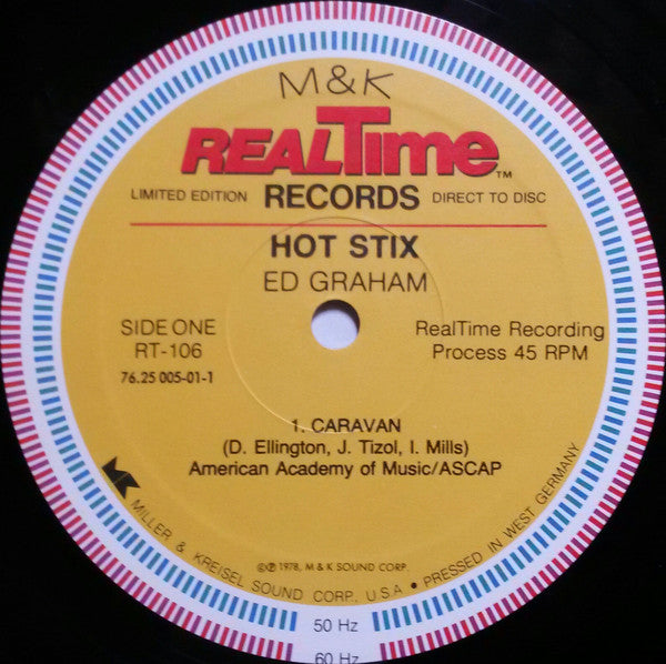 Ed Graham (2) : Hot Stix (12", Album, Ltd, Yel)