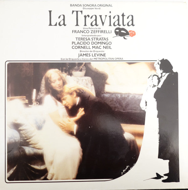Giuseppe Verdi - James Levine (2), The Metropolitan Opera Orchestra* And Chorus* : La Traviata - Banda Sonora Original (2xLP, Album, Gat)