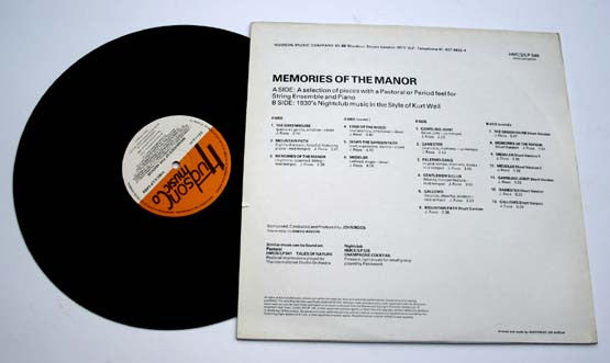 John Roos* : Memories Of The Manor (LP)