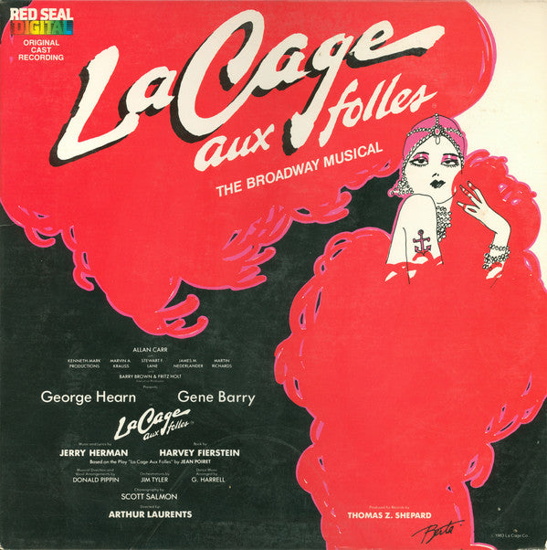 Jerry Herman : La Cage Aux Folles (The Broadway Musical) (LP, Album, Gat)