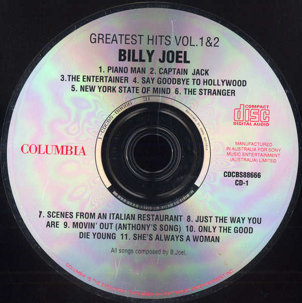 Billy Joel : Souvenir, The Ultimate Collection (Box, Comp, Ltd + 2xCD, Album + CD, Album + CD, Alb)