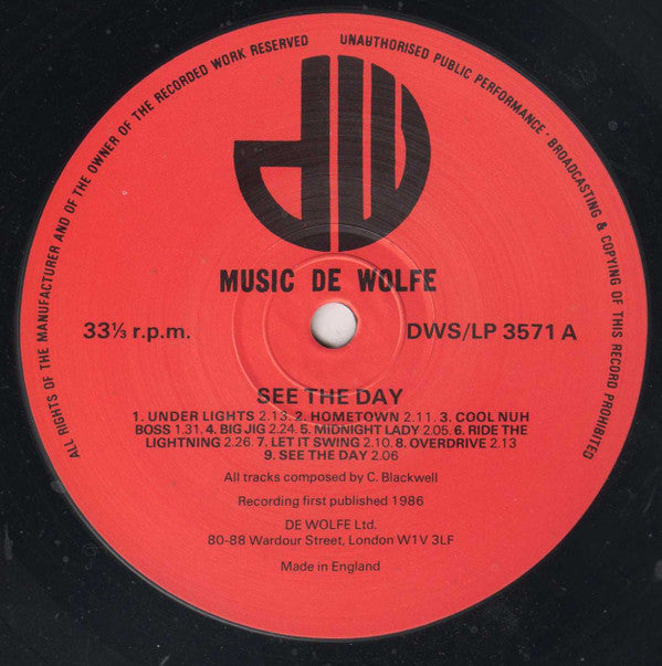 Rhythm Shop : See The Day (LP)