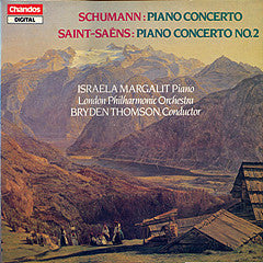 Robert Schumann - Camille Saint-Saëns - Israela Margalit - Bryden Thomson - The London Philharmonic Orchestra : Piano Concerto - Piano Concerto No. 2 (LP, Dir)