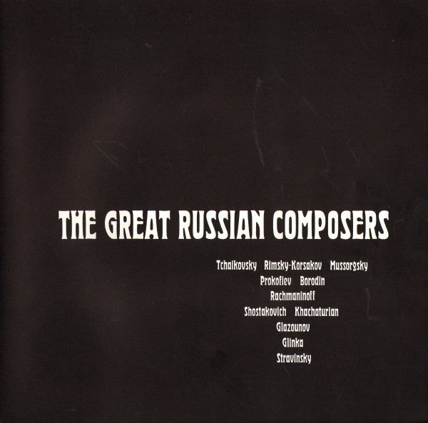 Various : The Great Russian Composers (10xLP, Comp + Box)