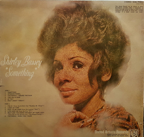 Shirley Bassey : Is Really "Something" (LP, Album)