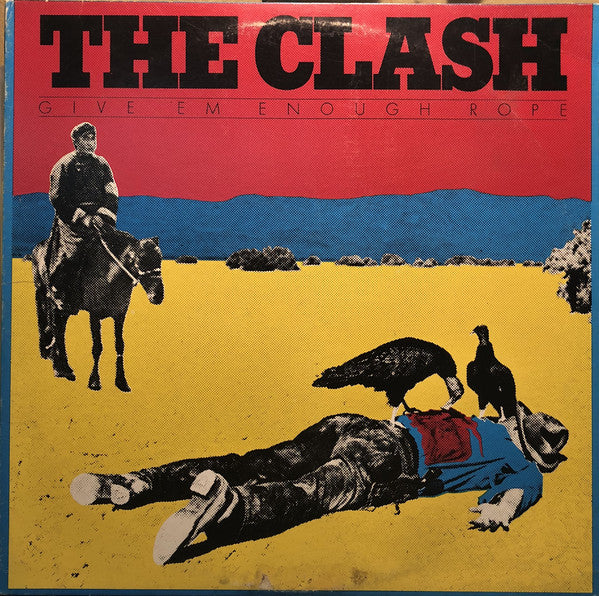 The Clash : Give 'Em Enough Rope (LP, Album, Promo, Ter)