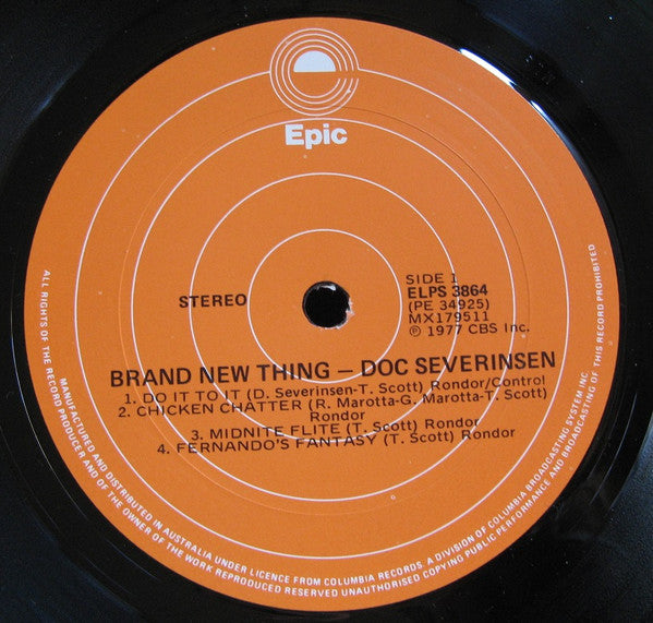 Doc Severinsen : Brand New Thing (LP, Album)