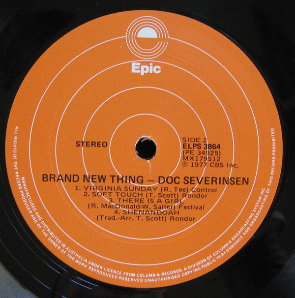 Doc Severinsen : Brand New Thing (LP, Album)