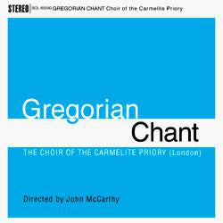 Choir Of The Carmelite Priory London, John McCarthy : Gregorian Chant (LP, RE, 180)