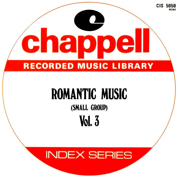 Various : Romantic Music (Small Group) Vol. 3 (LP, Comp)