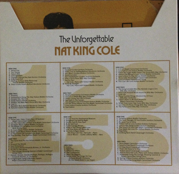 Nat King Cole : The Unforgettable Nat King Cole (Box, Comp, Club + 6xLP, Comp)