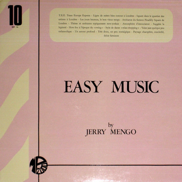 Jerry Mengo : Easy Music (LP)