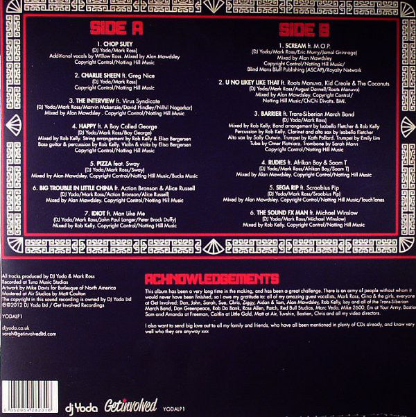 DJ Yoda : Chop Suey (LP, Album)