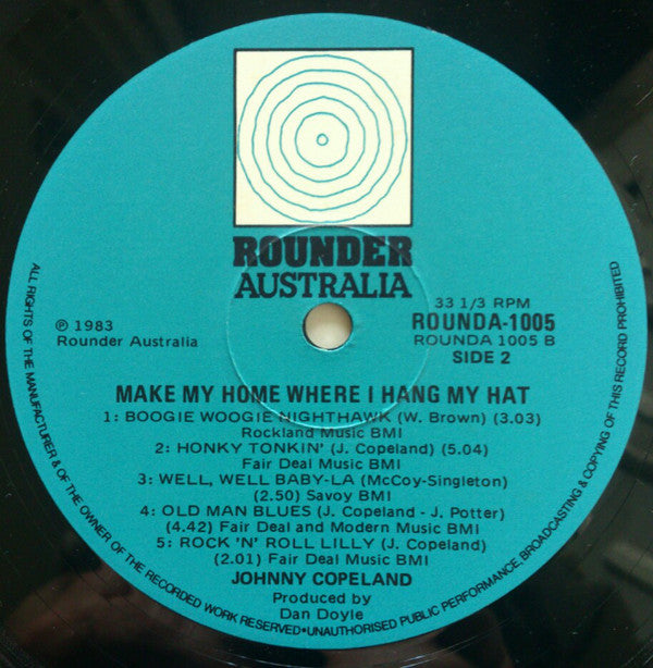 Johnny Copeland : Make My Home Where I Hang My Hat (LP, Album)