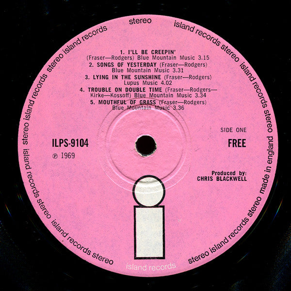 Free : Free (LP, Album, Gat)
