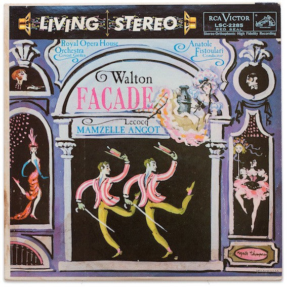 Sir William Walton, Charles Lecocq, Anatole Fistoulari Conducting Orchestra Of The Royal Opera House, Covent Garden : Walton Façade - Lecocq Mamzelle Angot (LP, RE)