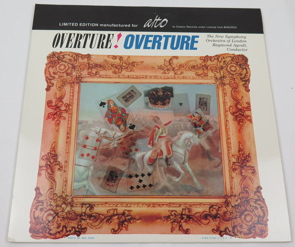 The New Symphony Orchestra Of London, Raymond Agoult : Overture! Overture (LP, Album, Ltd, RE, 180)