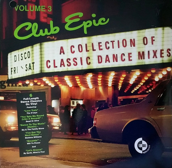 Various : Club Epic (A Collection Of Classic Dance Mixes) Volume 3 (12", Comp)