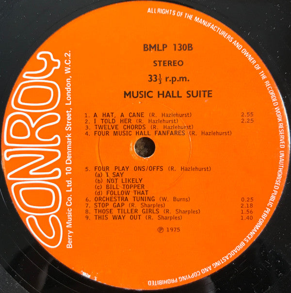 Various : Music Hall Suite (LP)