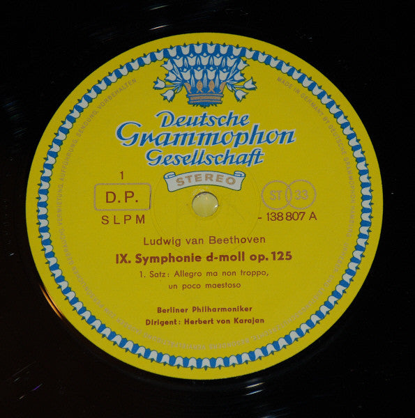 Ludwig van Beethoven - Berliner Philharmoniker / Herbert von Karajan : IX. Symphonie / Symphonie Nr. 8 (2xLP, Album + Box)