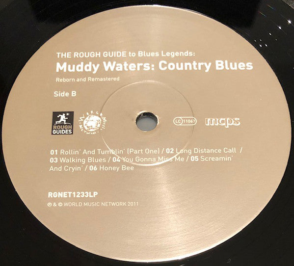 Muddy Waters : The Rough Guide To Blues Legends: Muddy Waters: Country Blues (LP, Comp, Ltd, RM, 180)