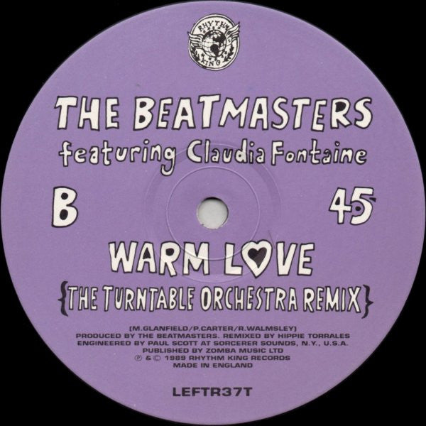 The Beatmasters : Warm Love (The Remixes) (12")