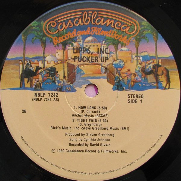 Lipps, Inc. : Pucker Up (LP, Album)