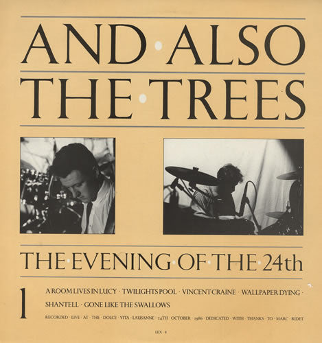 And Also The Trees : The Evening Of The 24th (LP, Album)