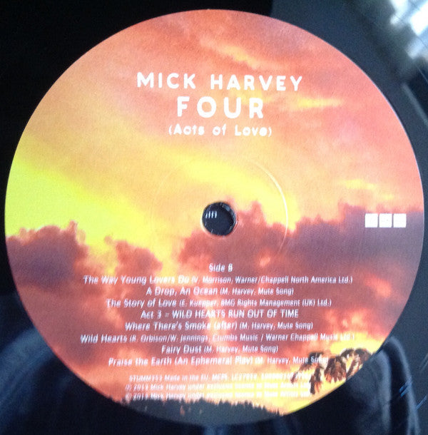 Mick Harvey : Four (Acts Of Love) (LP, Album + CD)