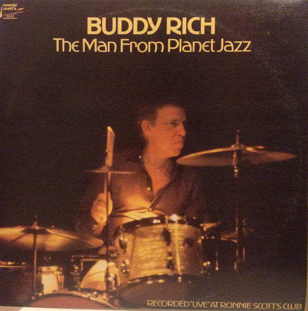 Buddy Rich : The Man From Planet Jazz (LP, Album)