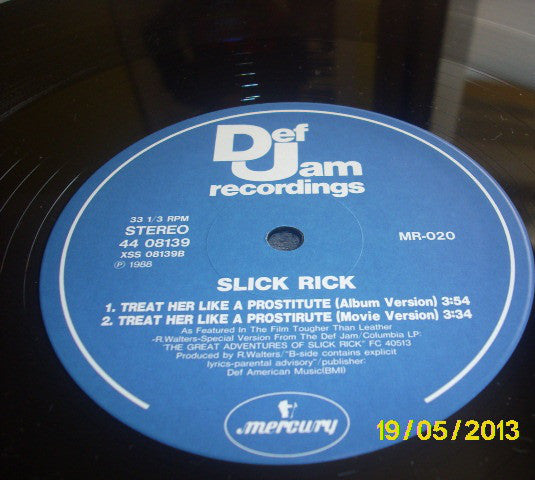 Slick Rick : Teenage Love (12")