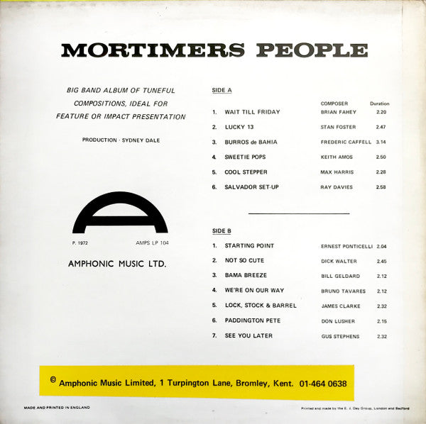 Various : Mortimers People (LP)