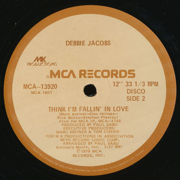 Debbie Jacobs : Undercover Lover (12", Single)