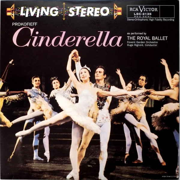 Prokofieff*, Covent Garden Orchestra*, Hugo Rignold : Cinderella (As Performed By The Royal Ballet) (LP, Album, RE, 180)