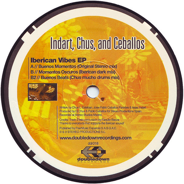 Indart*, Chus, And Ceballos* : Iberican Vibes EP (12", EP)