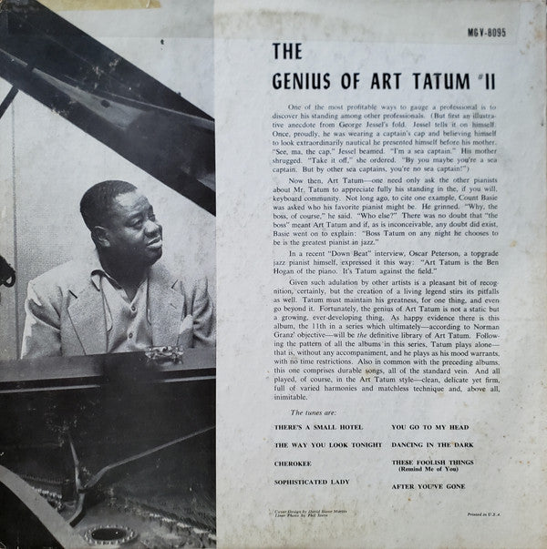 Art Tatum : The Genius Of Art Tatum #11 (LP)