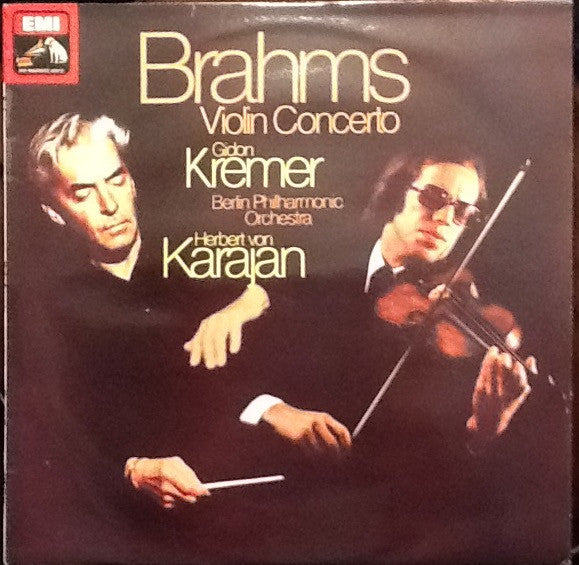 Johannes Brahms / Gidon Kremer, Berliner Philharmoniker, Herbert Von Karajan : Brahms Violin Concerto (LP, Quad)