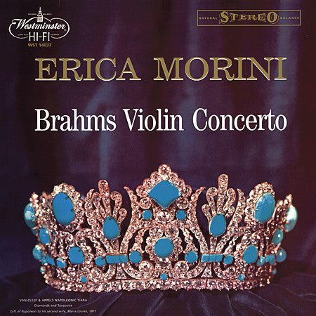 Johannes Brahms - Erica Morini, Philharmonic Symphony Of London, Artur Rodzinski : Concerto In D Major For Violin & Orchestra, Op. 77 (LP, RE, 180)