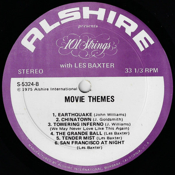 101 Strings : Movie Themes (LP, Album)