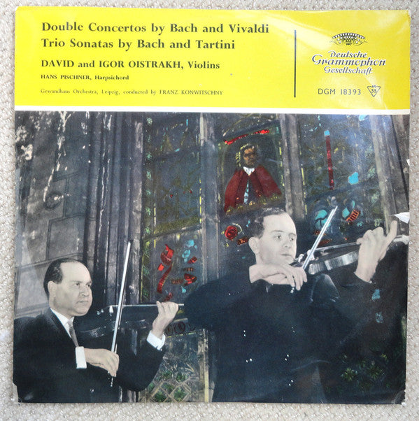 Johann Sebastian Bach, Antonio Vivaldi, Giuseppe Tartini : Double Concertos By Bach And Vivaldi, Trio Sonatas By Bach And Tartini (LP, Mono)