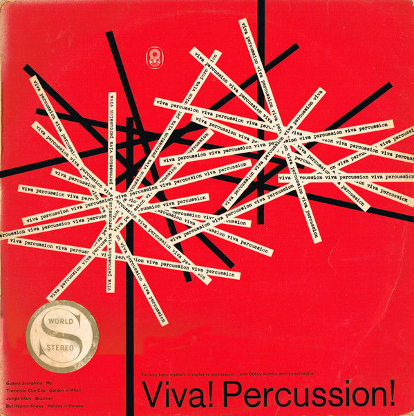 Bobby Montez And His Orchestra* : Viva! Percussion! (LP, Album, Club)