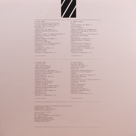 Various : La Vie En Rose (New Rose Compilation 1985) (2xLP, Comp, Pin + Box)